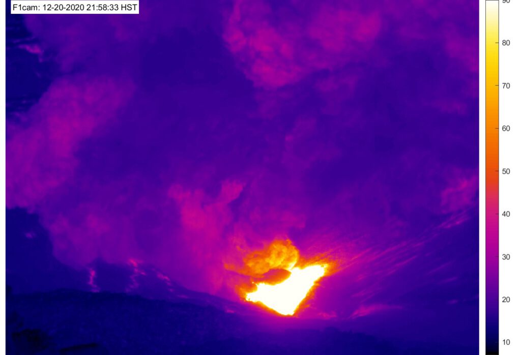 Kilauea: Eruption on 21. December 2020 | volcanoes and eruptions